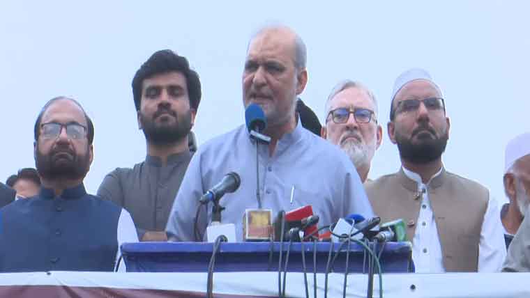 تحریک کا آغاز کردیا، حکومت نے روش نہ بدلی تو ملگ گیر احتجاج  ہوگا: حافظ نعیم الرحمان