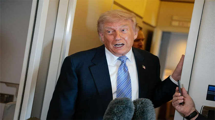 Trump says he is losing patience with Iran, did not ask China for favours