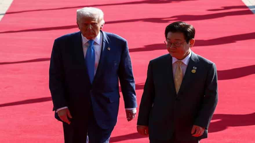 Trump and South Korea's Lee discuss outcome of US-China summit