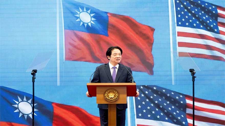 Taiwan's president defends US arms purchases that Trump called 'bargaining chip'
