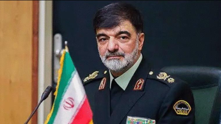 جنگ کے بعد 6500 غداروں اور جاسوسوں کو گرفتار کیا جاچکا: ایرانی پولیس چیف