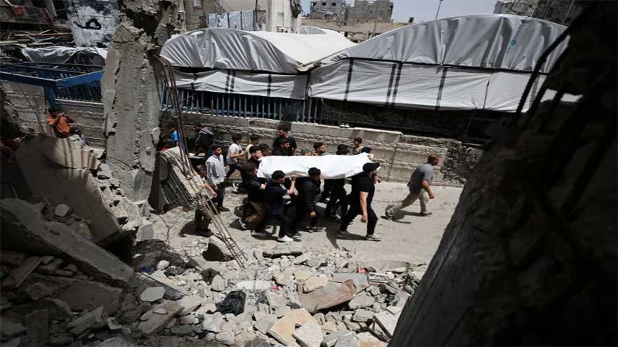 Three community kitchen workers among eight killed by Israel in Gaza