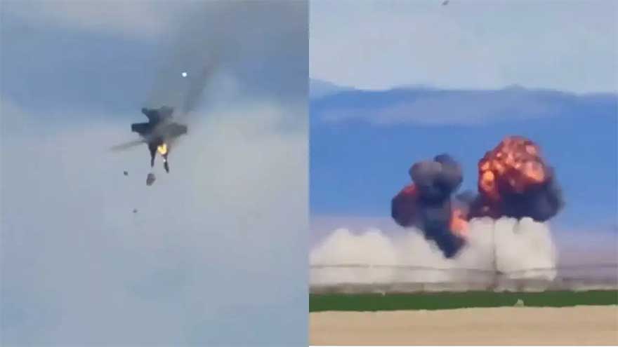 Military jets' crew members safely ejected after Idaho air show collision, Navy says