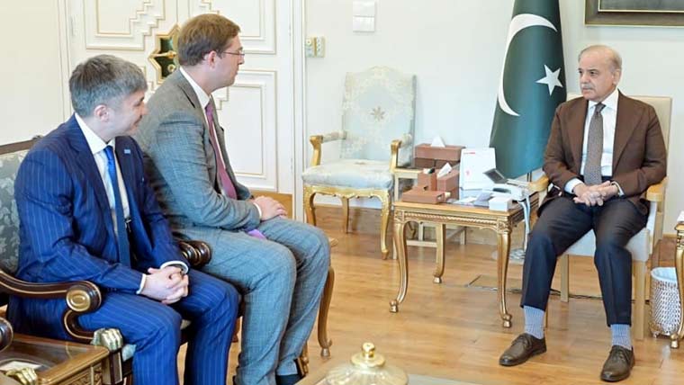شہباز شریف سے بانی فریڈم ہولڈنگ کارپوریشن کی ملاقات، اقتصادی امور پر گفتگو