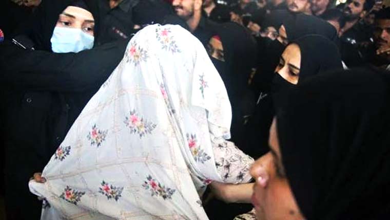 انمول عرف پنکی 3 روزہ جسمانی ریمانڈ پر پولیس کے حوالے