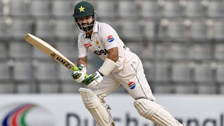 سلہٹ ٹیسٹ بھی پاکستان کے ہاتھ سے نکلنے لگا، جیت کیلئے 121 رنز درکار، تین وکٹیں باقی