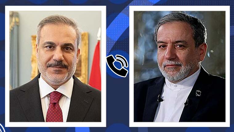 ایران اور ترکیہ کے درمیان خطے کی صورتحال پر مشاورت، سفارتی رابطے تیز
