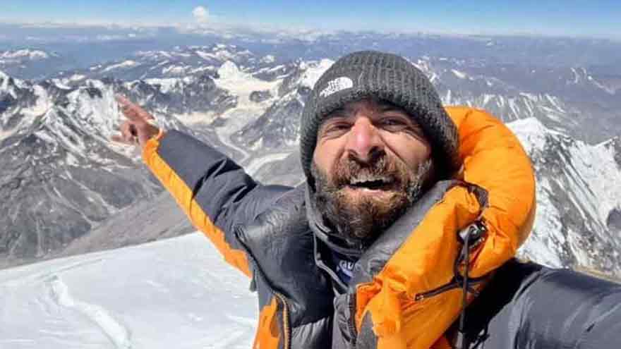 Pakistani mountaineer Sohail Sakhi summits world's third-highest peak