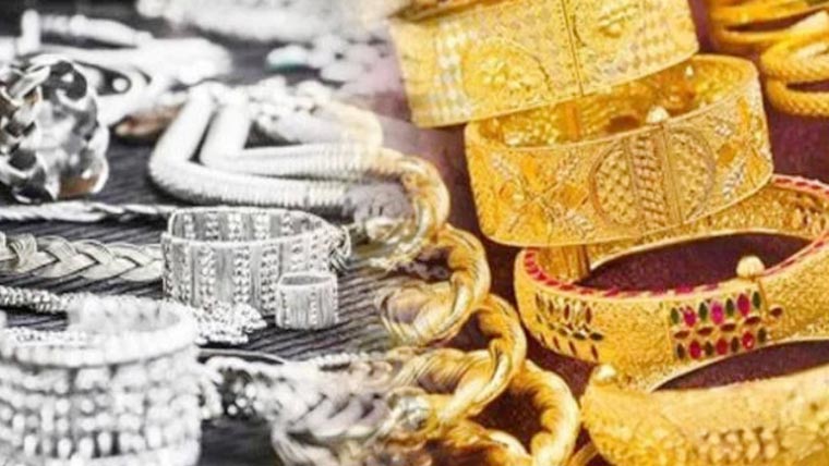 عالمی و مقامی سطح پر سونے اور چاندی کے دام گر گئے