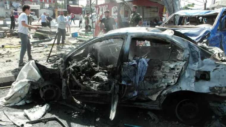 دمشق میں کار بم دھماکہ، ایک فوجی شہید، متعدد زخمی