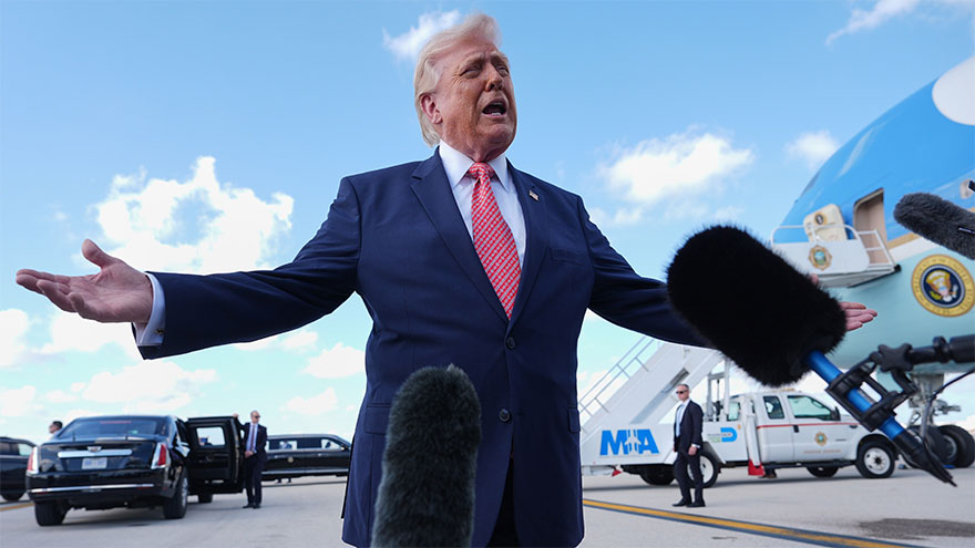 Trump says willing to wait for a few days to get 'right answer' on Iran peace deal