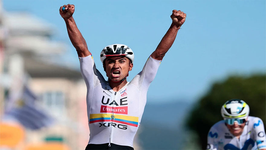 In-form Narvaez makes it three Giro stage wins