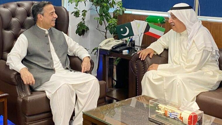  پاکستان اور کویت کے درمیان میری ٹائم سیکٹر میں تعاون بڑھانے پر اتفاق