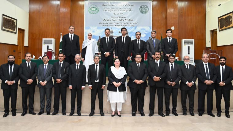 ججز آئین اور قانون کے مطابق فیصلے کریں: چیف جسٹس لاہور ہائیکورٹ