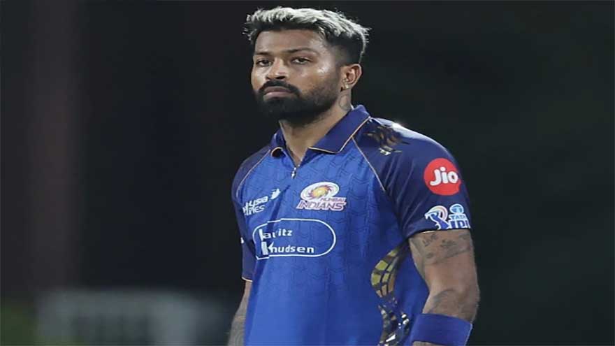 Hardik Pandya fined for breaching IPL code of conduct