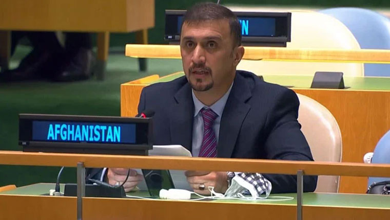 اقوام متحدہ میں قائم مقام افغان مندوب کی طالبان پر کڑی تنقید، عوام دشمن قرار دیدیا
