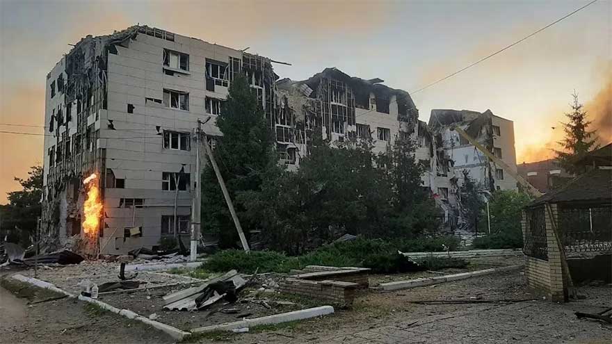 Four killed, 35 children injured in Ukrainian drone attack on Luhansk region, Russian officials say