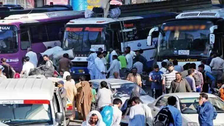 لاہور میں زائد کرایہ وصولی پر20 ٹرانسپورٹ اڈے سربمہر، 6  افراد گرفتار، ایڈمنسٹریٹر معطل