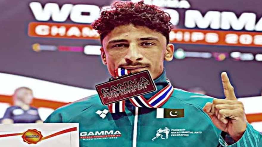 Pakistan's Shahzaib Khan qualifies for Asian MMA Championship final