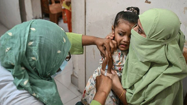 بنگلہ دیش میں خسرہ بحران سنگین، بچوں کی اموات 500 سے متجاوز