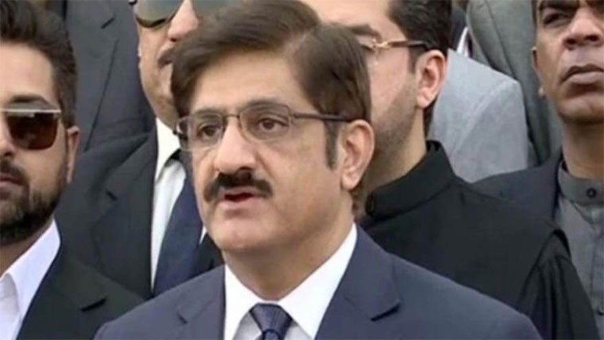 CM Sindh visits Red Line BRT project, reviews construction work
