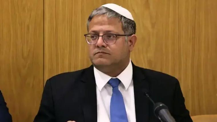 اسرائیلی وزیر اتمار بن گویر کے فرانس میں داخلے پر پابندی عائد