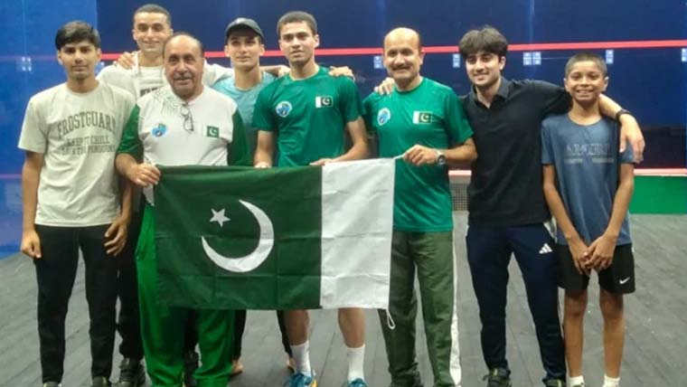 ایشین جونیئر سکواش چیمپئن شپ میں پاکستانی کھلاڑیوں نے 5 میڈلز جیت لیے