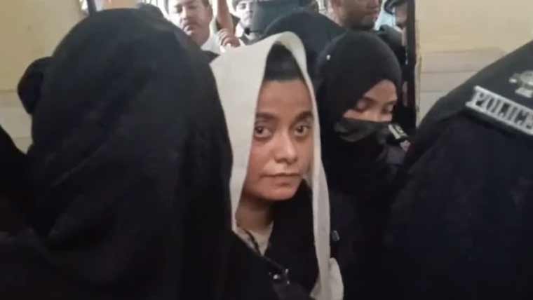 انمول عرف پنکی کی ویڈیولنک پر پیشی کی درخواست، وومن جیل سپرنٹنڈنٹ طلب