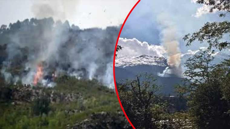 مارگلہ پہاڑیوں پر آگ بھڑکنے سے تمام ہائیکنگ ٹریلز عارضی طور بند
