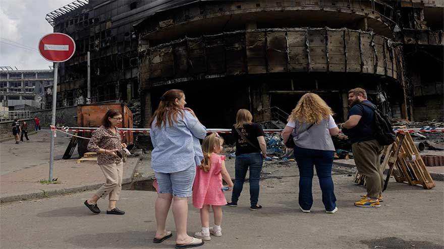 War-hardened Kyiv residents return to routine after Russian strikes