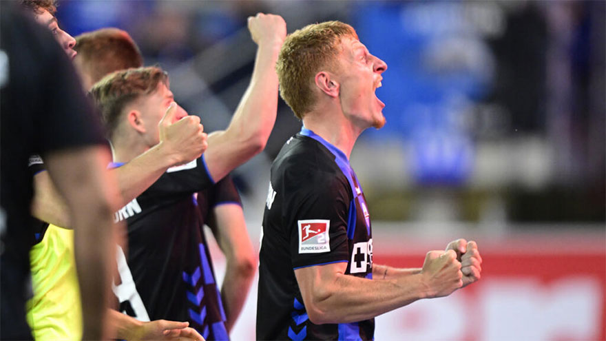 Paderborn strike late to relegate Wolfsburg from Bundesliga