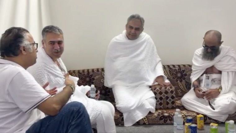 وزیر داخلہ محسن نقوی کا منیٰ میں پاکستانی حجاج کرام کے کیمپس کا دورہ