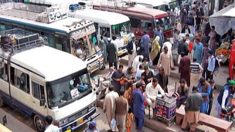 عیدالاضحیٰ پر پردیسیوں کا ٹرانسپورٹ اڈوں پر شدید رش
