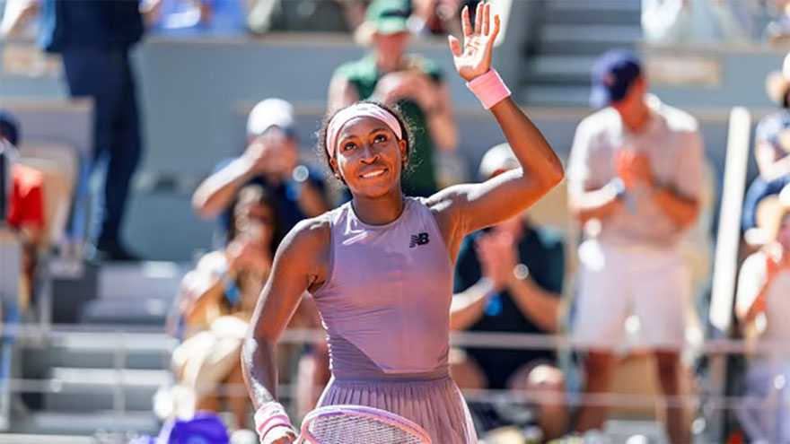 Champion Gauff cruises into French Open second round