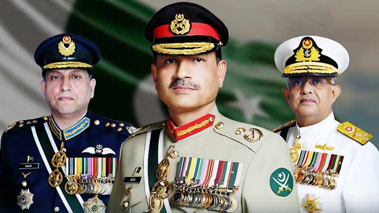 یوم تکبیرکی 28 ویں سالگرہ، مسلح افواج کے سربراہان کی قوم کو مبارکباد