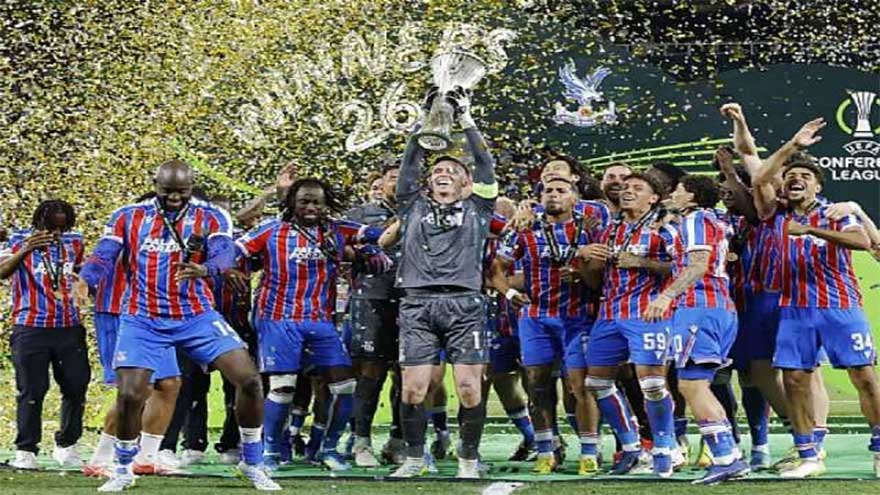 Mateta fires Palace to Conference League glory in Glasner farewell