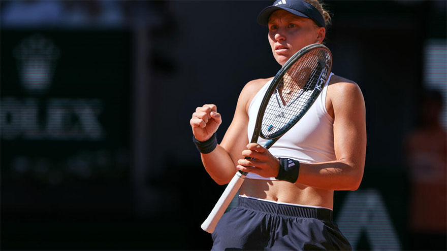 Second seed Rybakina dumped out of French Open by Starodubtseva
