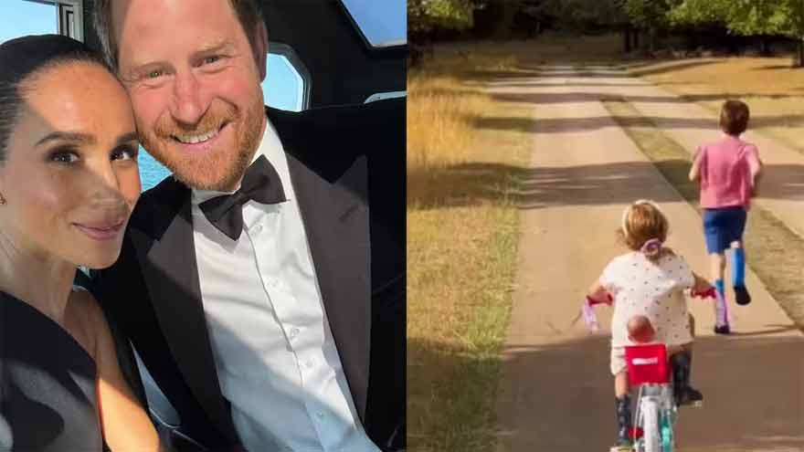 Harry and Meghan blame paparazzi for security scare at children's school