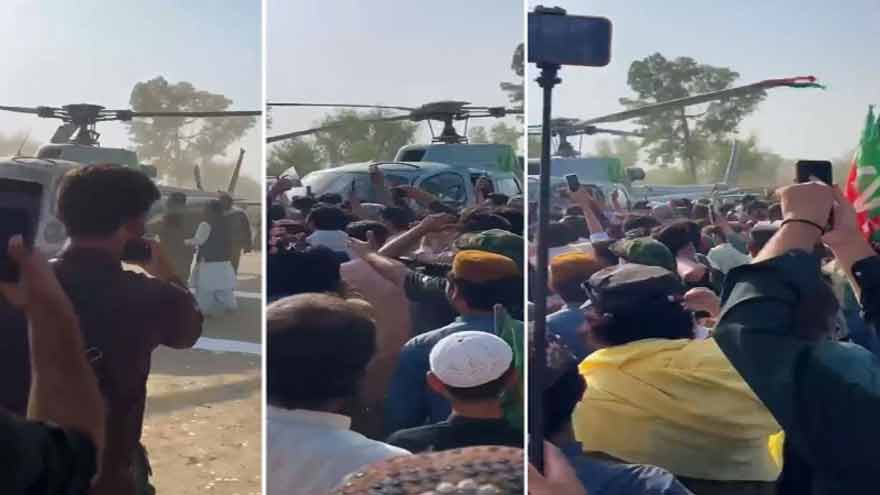 KP CM Sohail Afridi narrowly escapes helicopter incident in Lakki Marwat