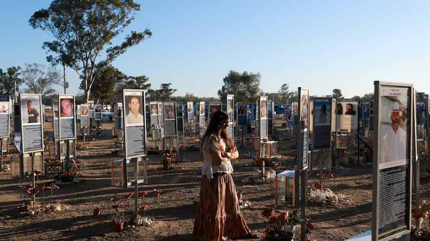 Israelis mark three years since Hamas attack that set off Gaza assault