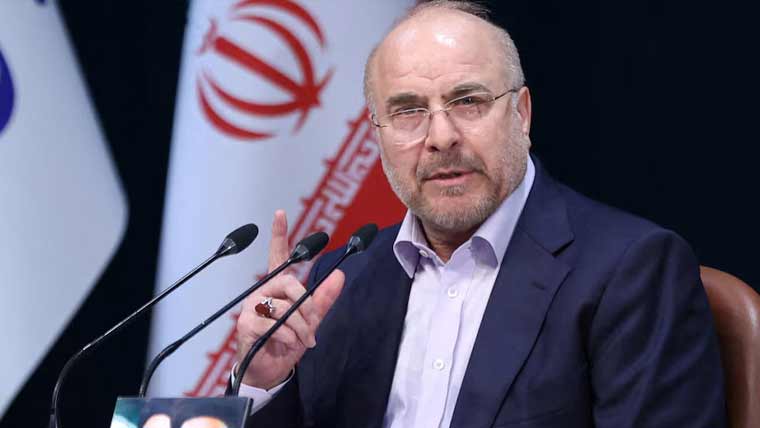 ایرانی اسپیکر کا داخلی سکیورٹی اور معاشی استحکام مزید مضبوط بنانے پر زور