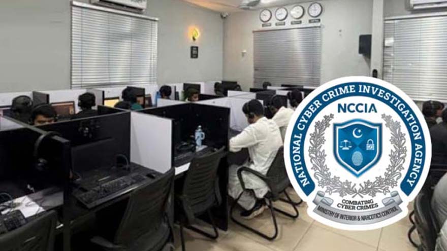 NCCIA Lahore raids illegal call centre, arrests nine suspects