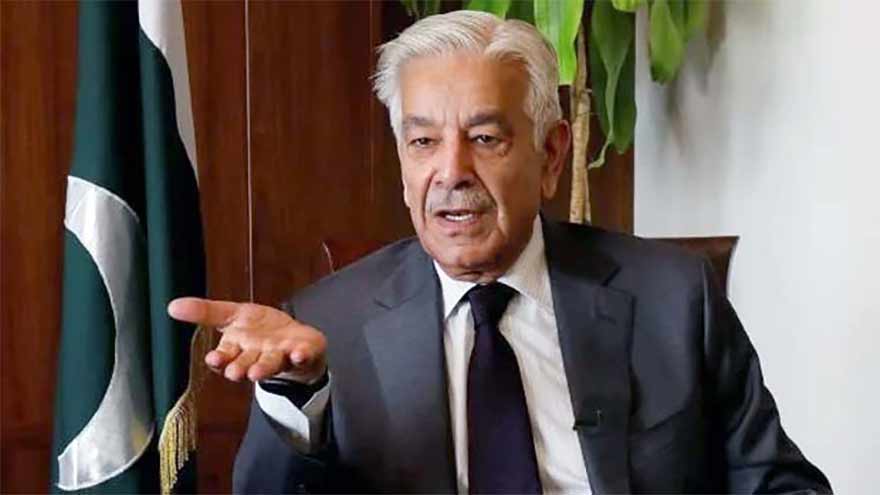 Foreign dignitaries call on Defence Minister Khawaja Asif