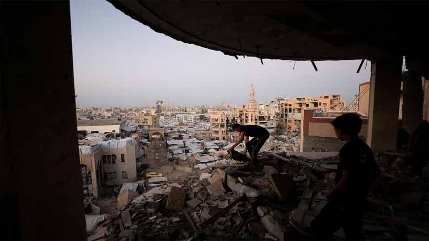 Almost all Gaza residents need shelter as El Nino threatens flooding, UN agency says