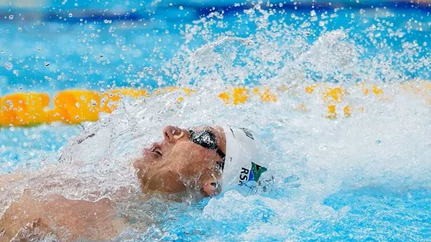 South Africa's Pieter Coetze breaks men's 50m backstroke short-course world record
