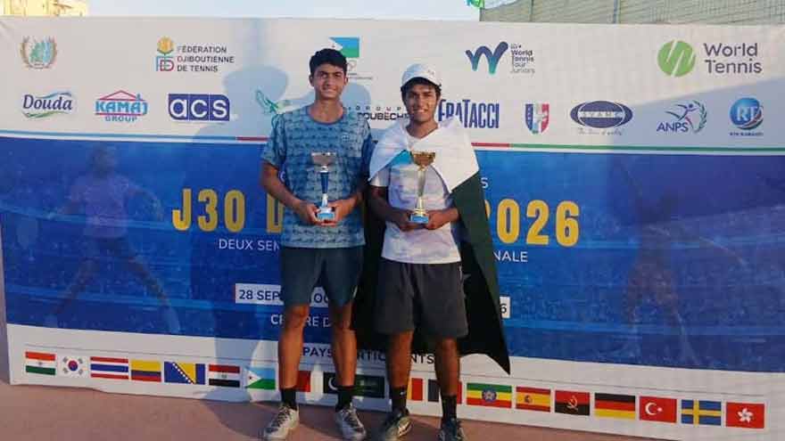 Pakistan-India pair clinches ITF Junior Tennis Doubles crown