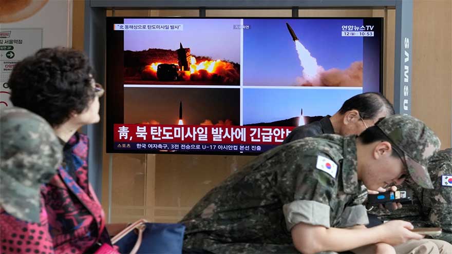 North Korea fires multiple ballistic missiles, adding to streak of weapons tests