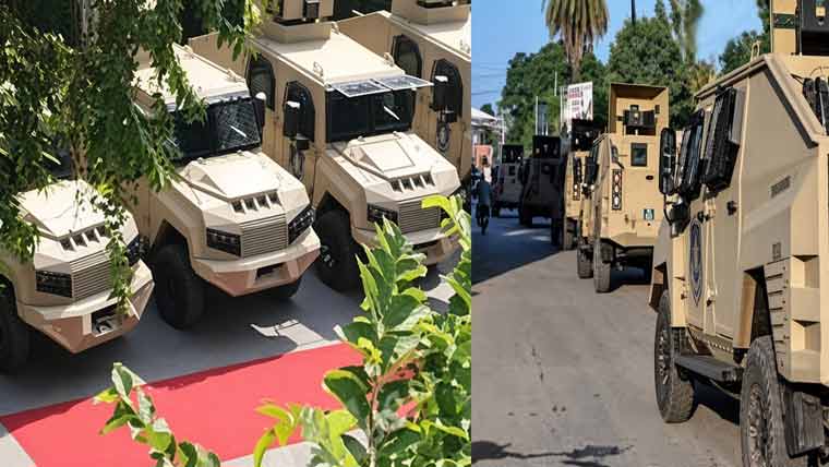  محسن نقوی نے خیبرپختونخوا پولیس کے حوالے 10 نئی بکتر بند گاڑیاں کر دیں
