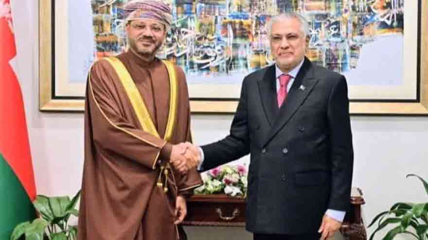 Pakistan, Oman stress dialogue for lasting regional peace