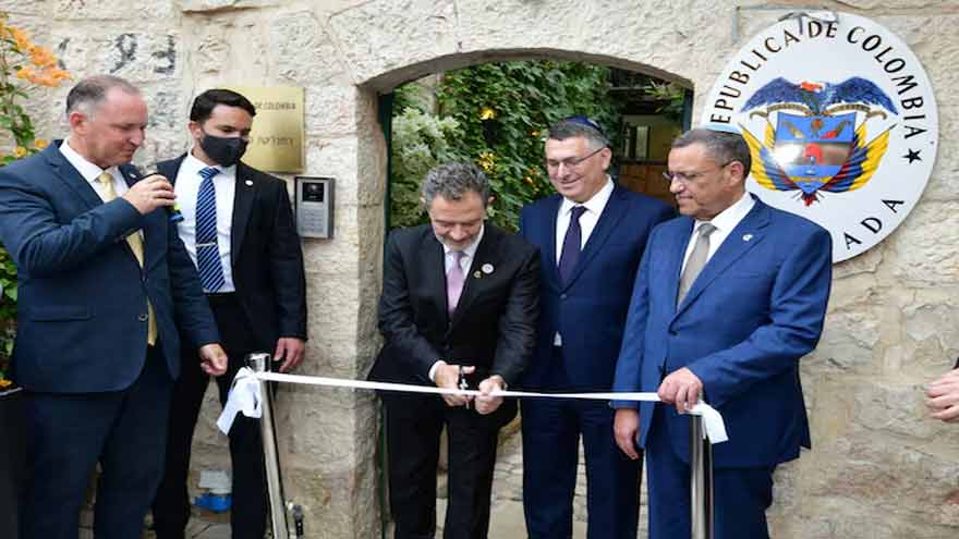 Colombia opens embassy in Jerusalem, restores free trade deal with Israel